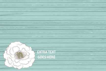 Boho-Teal and Silver - Invitations- $25.00