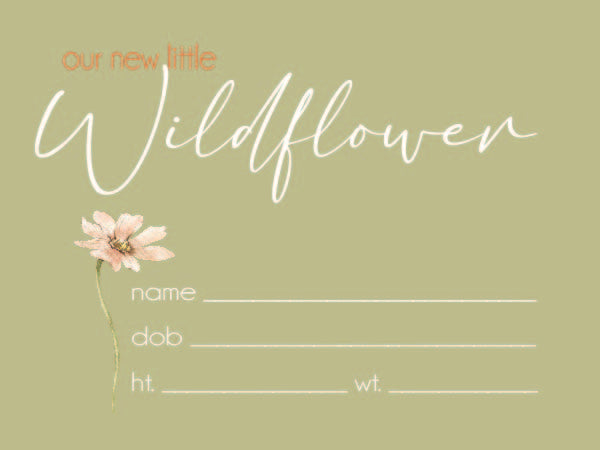 Wildflower - Thank You Cards - $20