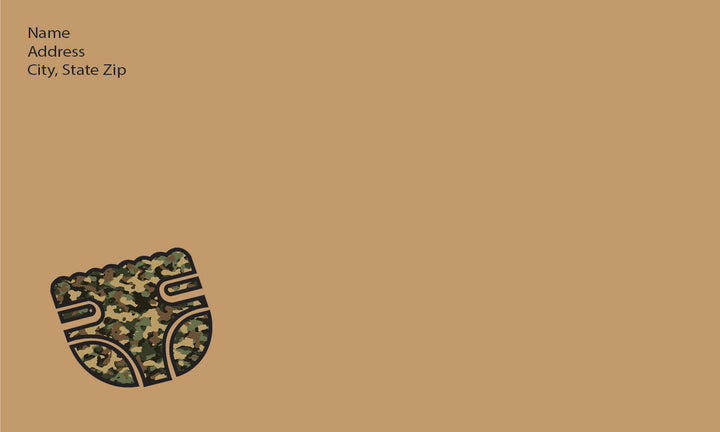 Camo this Cutie - Thank You Cards - $20