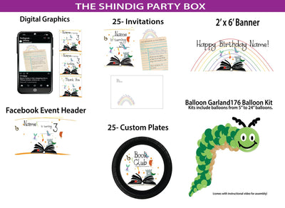 Book Club - Shindig Party Box - A Bash In A Box