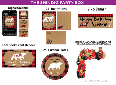 Our Lil Cub -Shindig Party Box