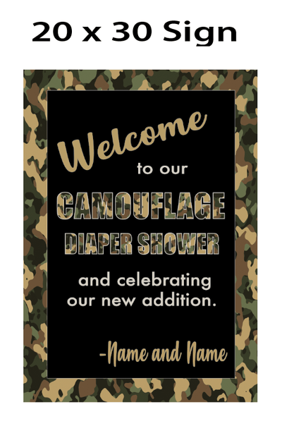 Camo this Cutie - The Big Bash Party Box - A Bash In A Box