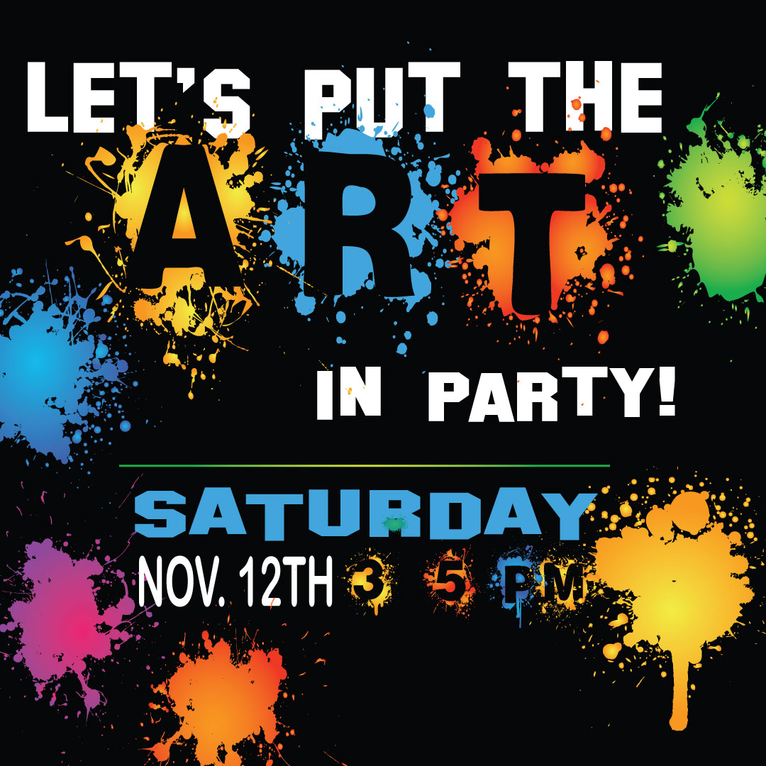 Art Party -Digital Graphics $10.00