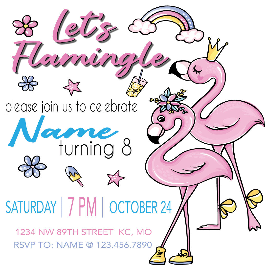 Let's Flamingle -Shindig Party Box