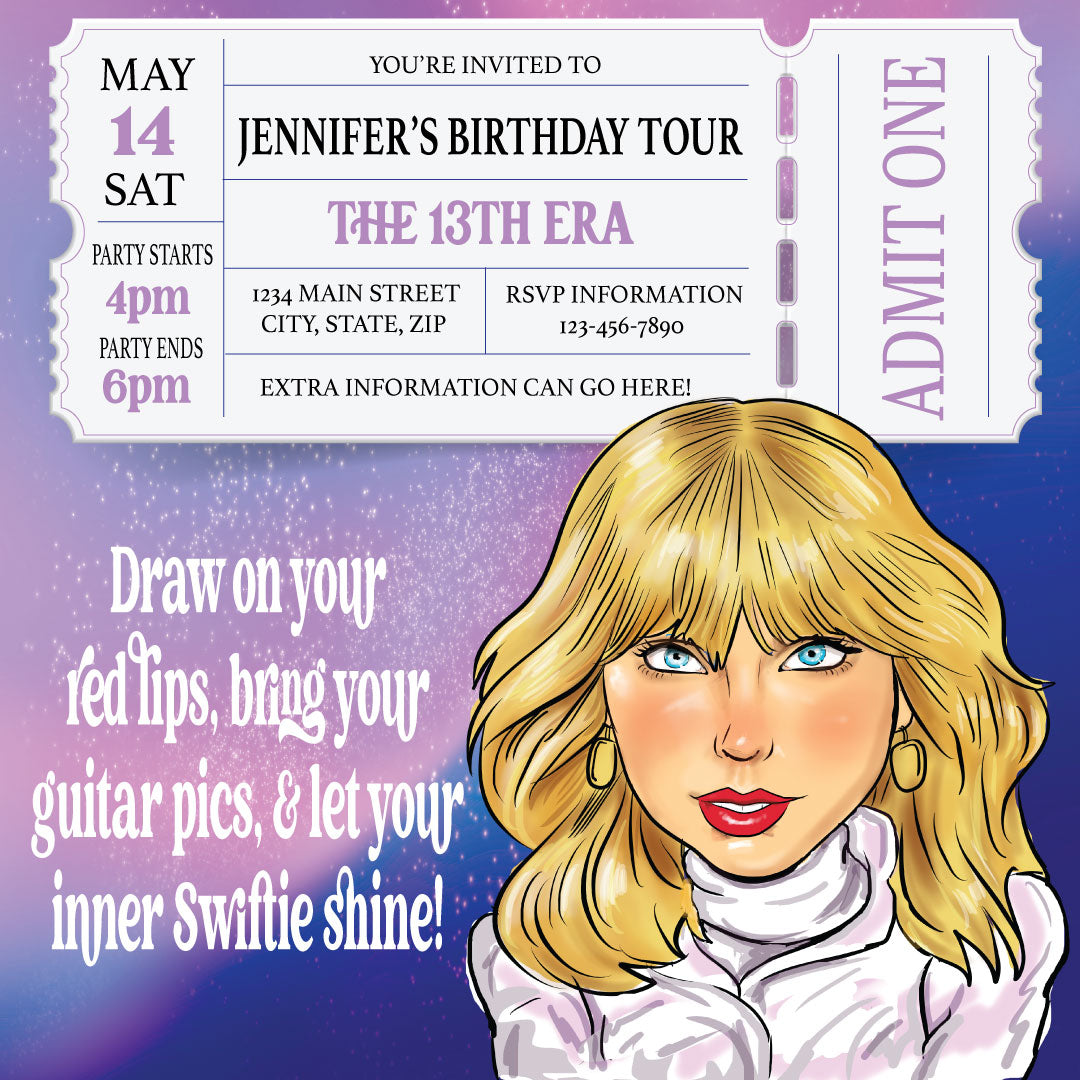 Taylor Swift Birthday Box