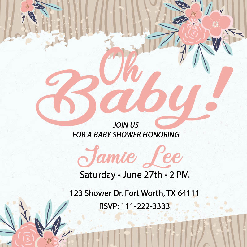 Oh Baby Baby Shower