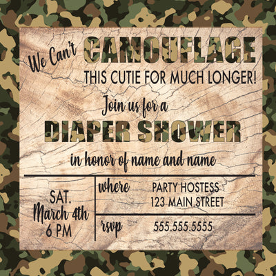 Camo this Cutie - The Big Bash Party Box