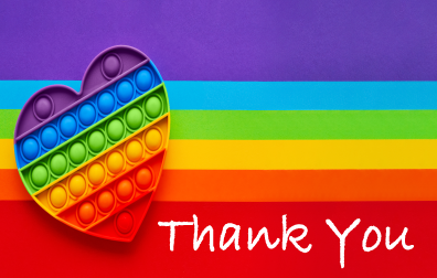 Fidgets - Thank you cards - $20.00