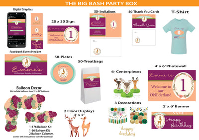 Onederland -The Big Bash Party Box