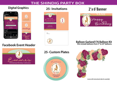 Onederland -Shindig Party Box