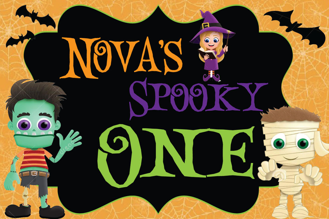 Spooky One Photo Wall