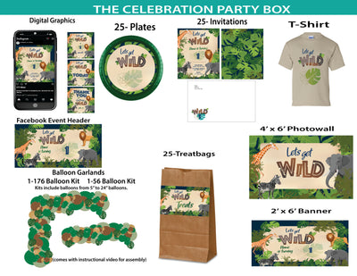 Safari -Celebration Party Box