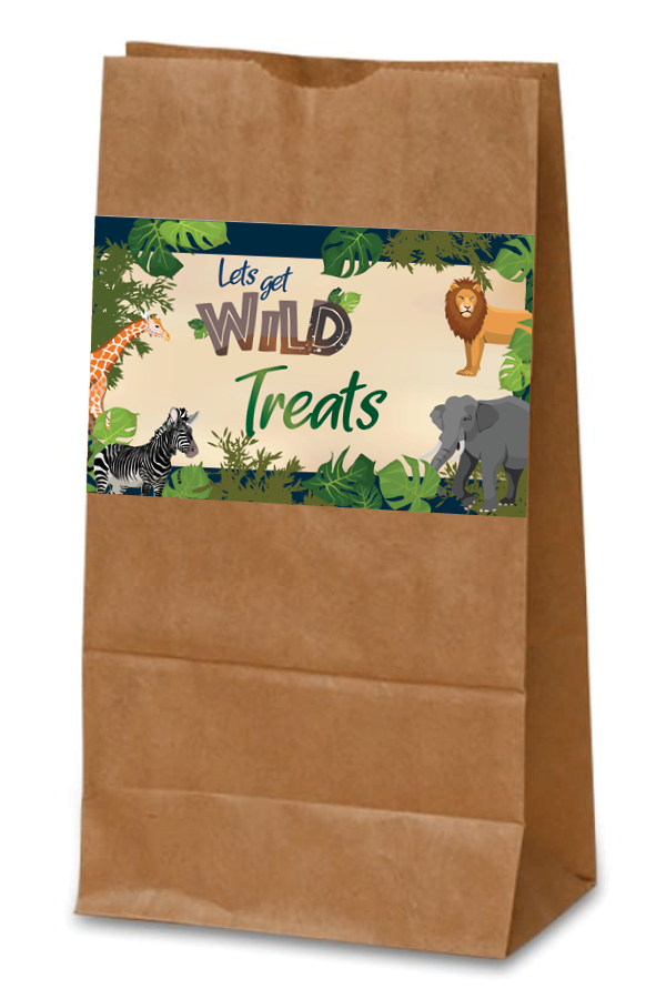 Safari -Treat Bags $25.00