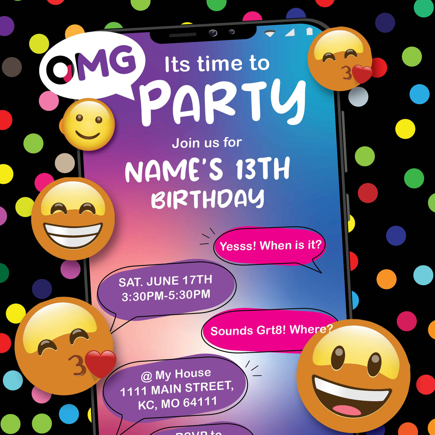 Texting_Emoji -Shindig Party Box